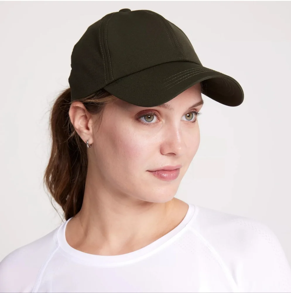 Calia Ponytail Cap Green